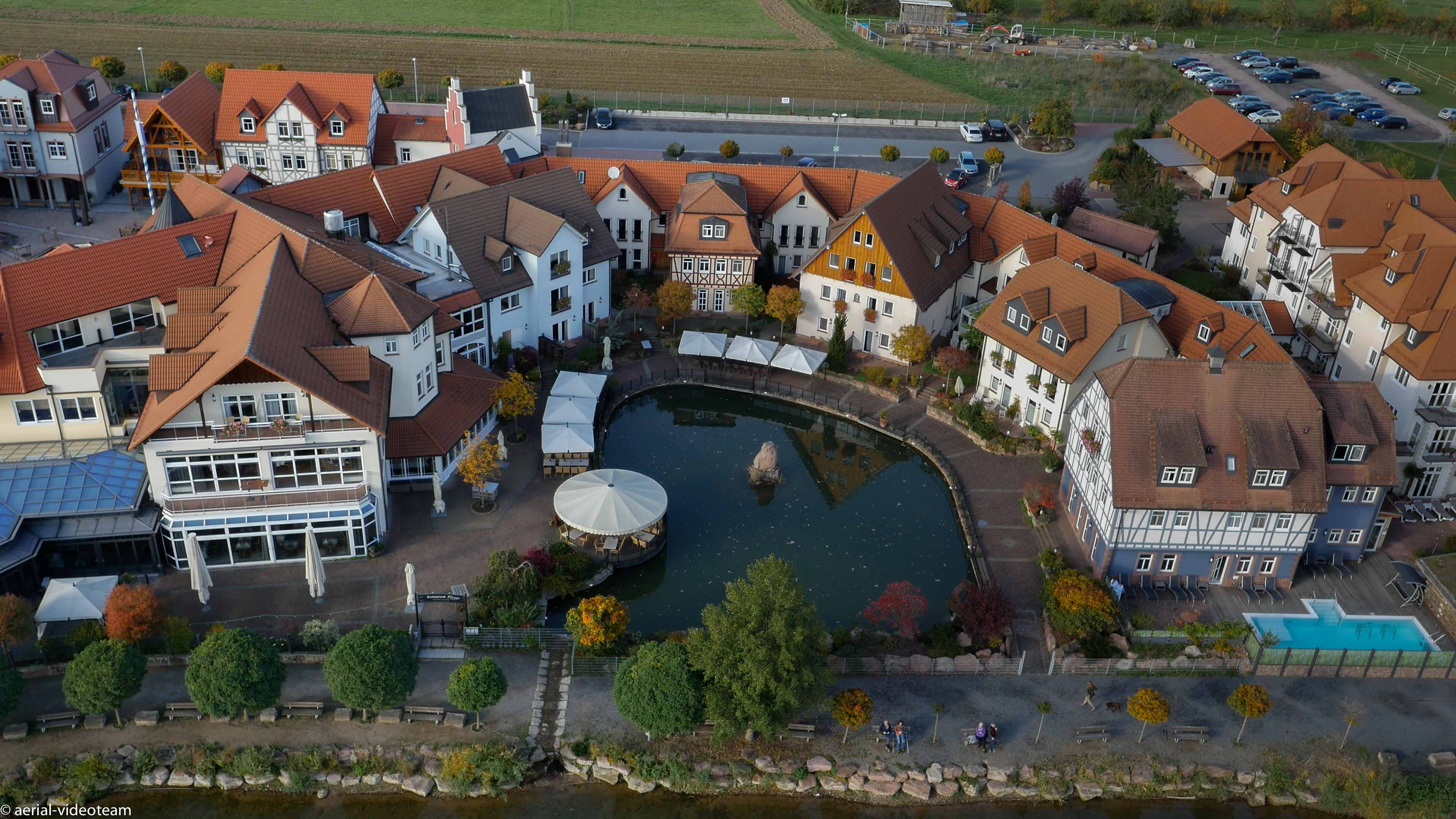 Luftaufnahmen Seehotel Luftaufnahme Seehotel